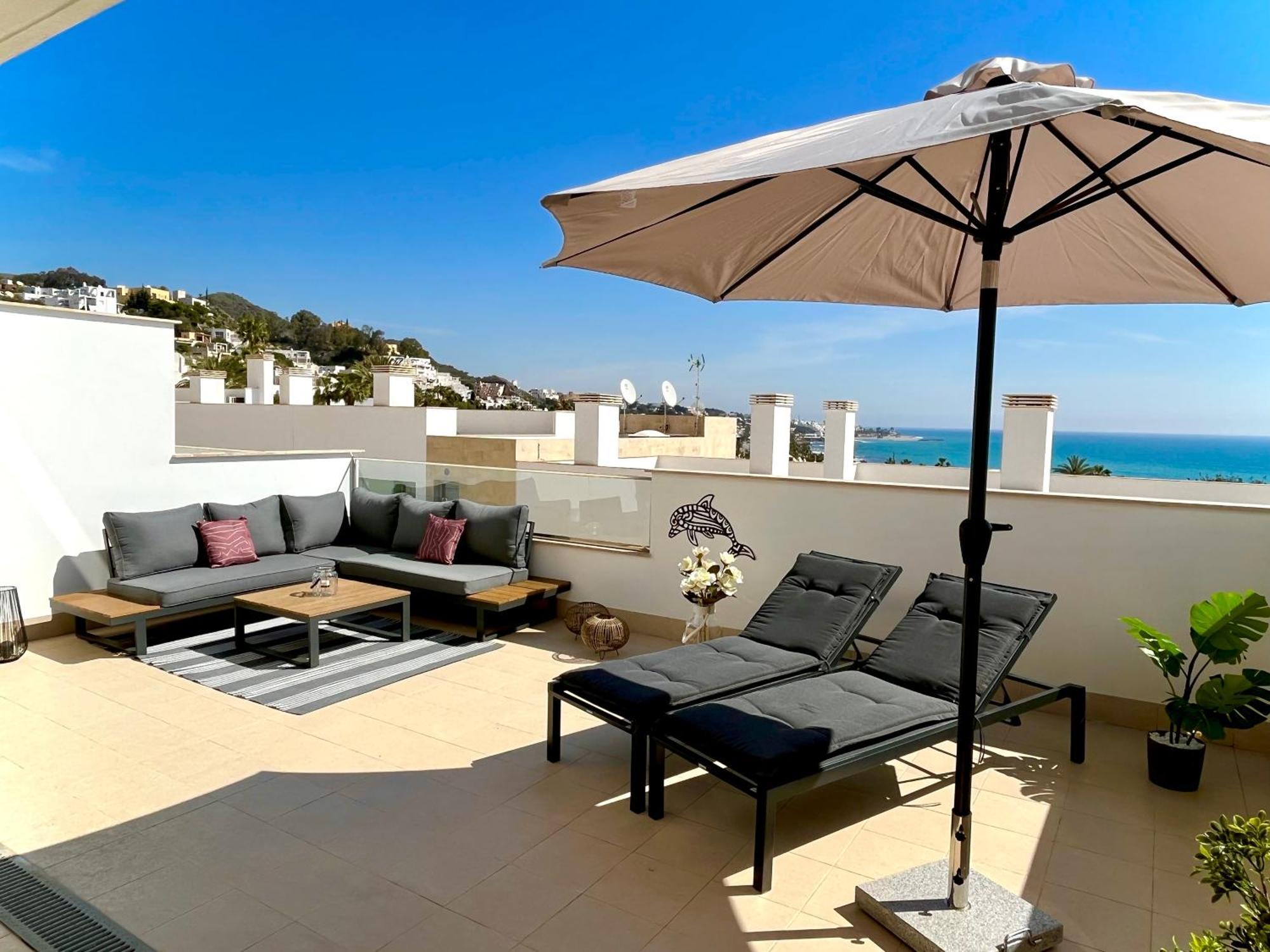 Lovely New Luxery Beach Apartment In Mojacar Playa Next To The Best Beach מראה חיצוני תמונה